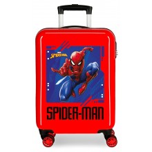 Lagaminas Spiderman raudonas blizgus 55*37*20 cm