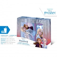Komplektas Frozen II: gertuvė 400ml+pietų dėžutė